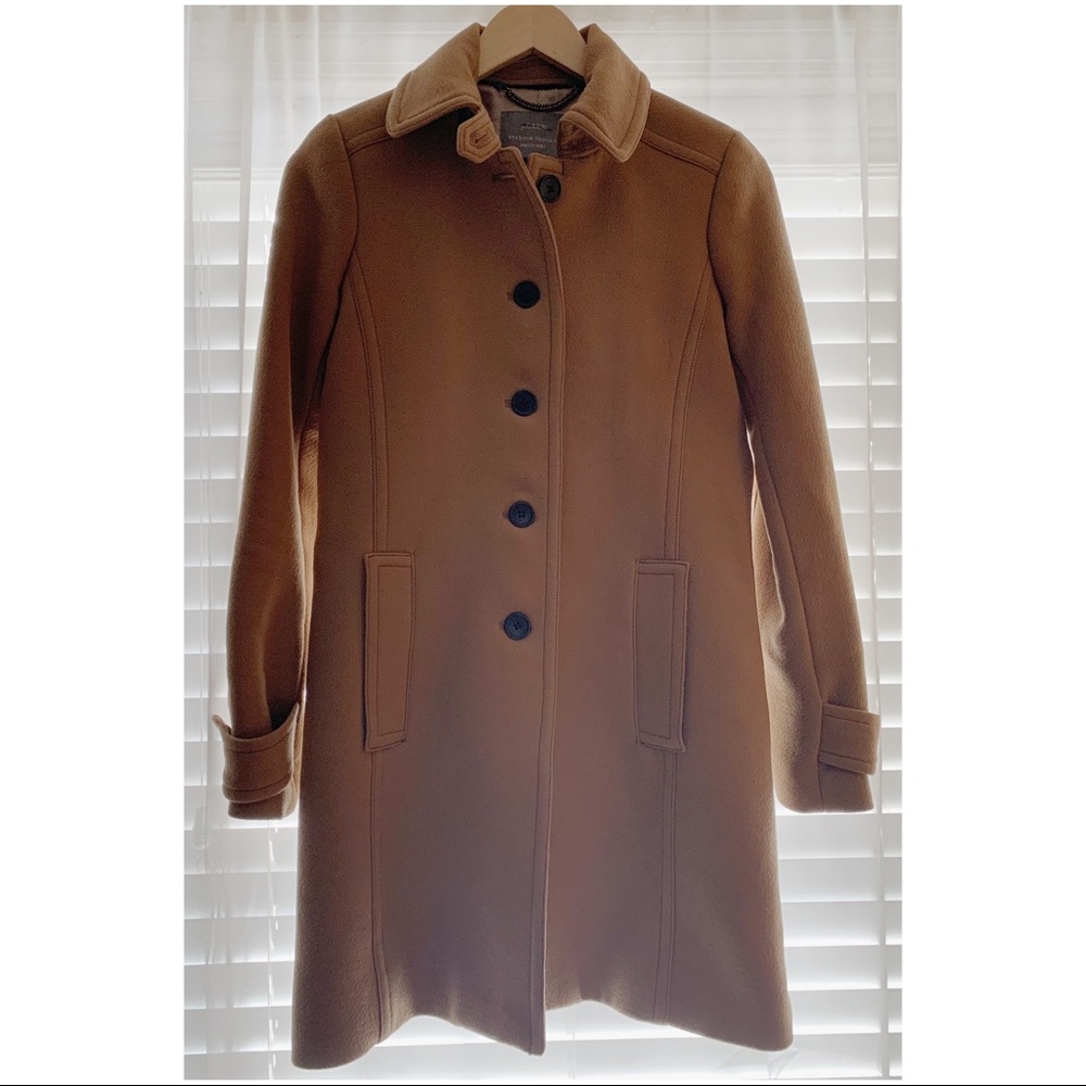 J.Crew Camel Peacoat